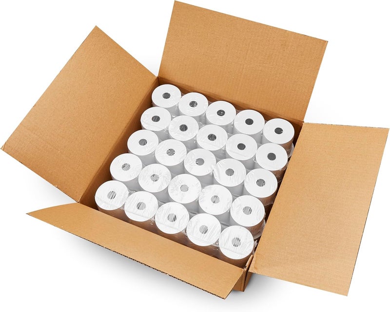 WRB SUPPLY 2-1/4" x230' Thermal Paper Rolls for Sharp 01PU ER-A450T ER-A520 ER-A530 XE-A102 - Image 1